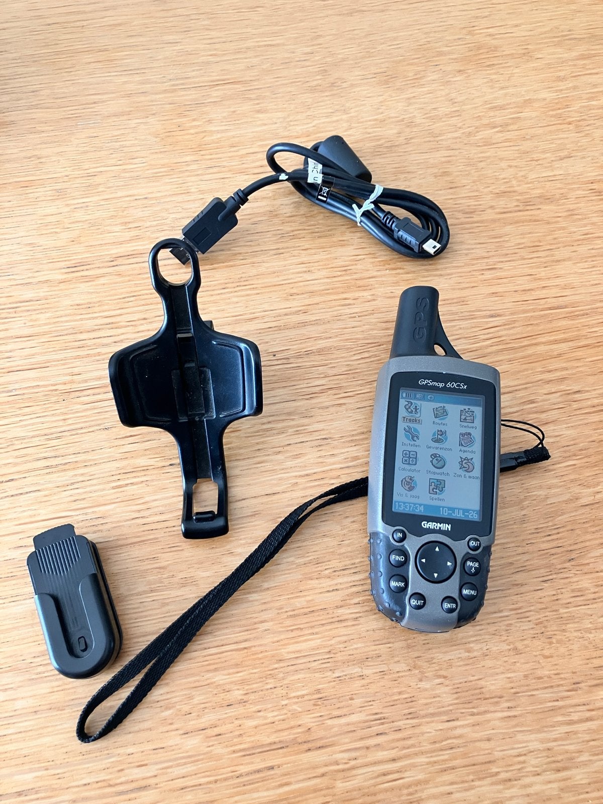 Garmin GPSMap 60CSx GPS-ontvanger met accessoires, Ophalen of Verzenden, Zo goed als nieuw
