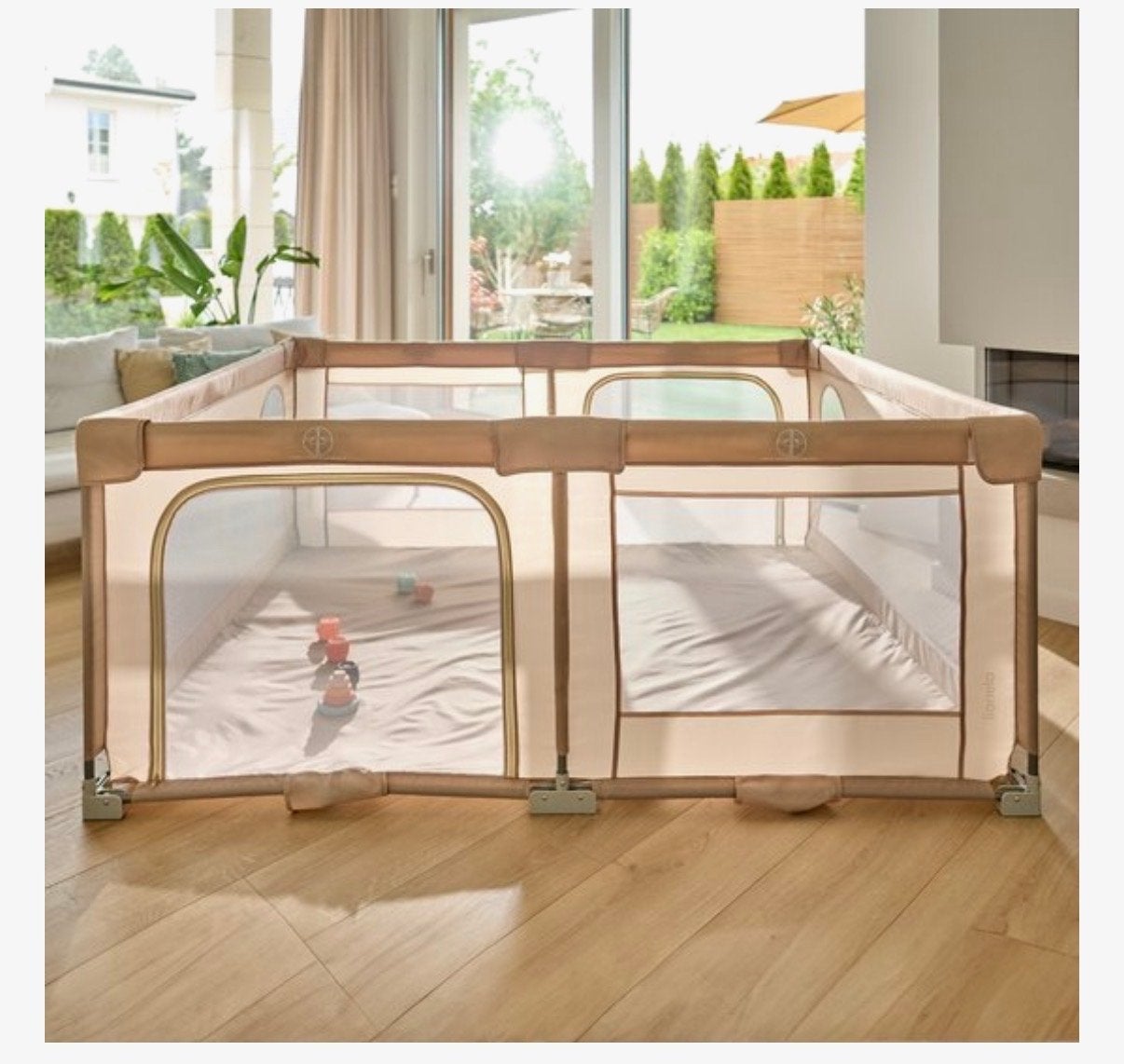 Groot opvouwbaar grondbox 150x180cm, Ophalen, Nieuw, Rechthoekig, Boxkleed
