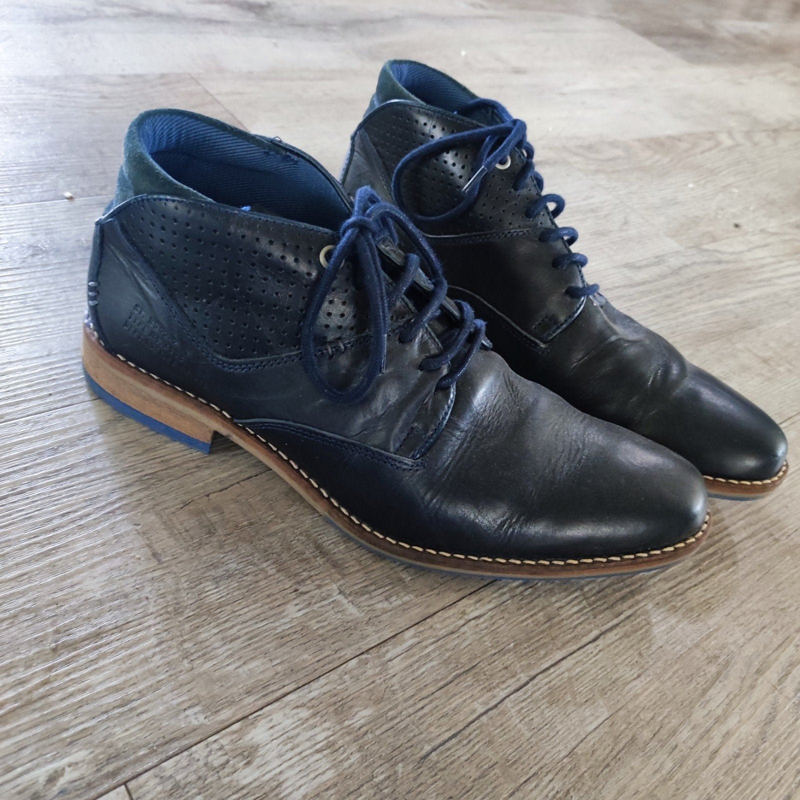 Nette (heren-)schoenen, Ophalen, Zo goed als nieuw, Blauw
