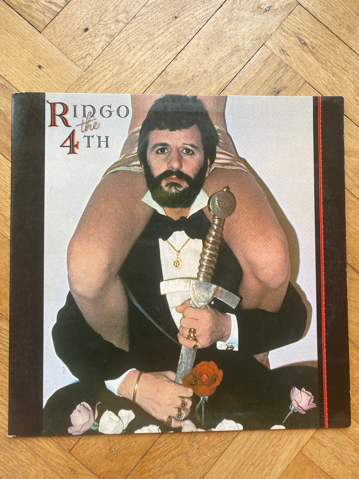 Ringo Starr - Ringo the 4th LP (1977), LP, Gebruikt, Pop, Ophalen of Verzenden