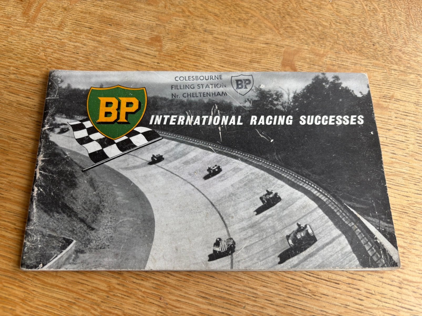 BP International folder boekje Stirling Moss etc, Ophalen of Verzenden, Overige merken