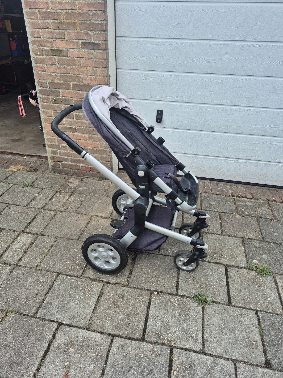 Joolz Day1 Combiwagen met accessoires, Gebruikt, Verstelbare duwstang, Ophalen, Kinderwagen