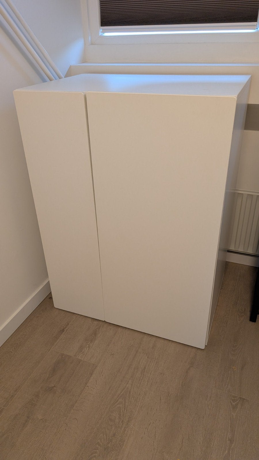 Witte kast met lades en draadmanden, Ophalen, Gebruikt