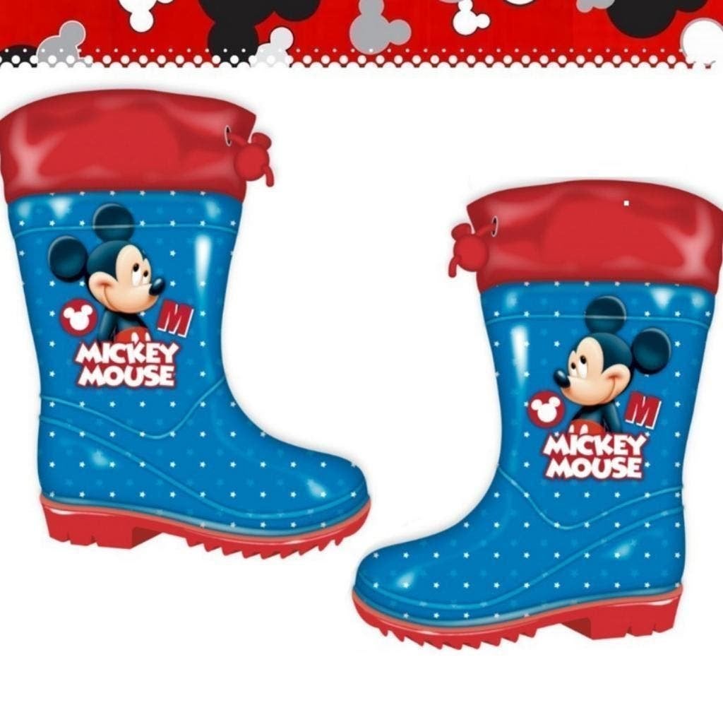 Mickey Mouse Regenlaarzen - Disney - Maat 22 - 26 - 28 - 30, Nieuw, Ophalen of Verzenden, Laarzen, Mickey Mouse