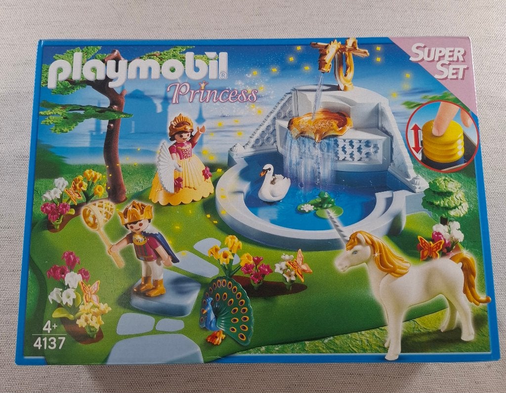 Playmobil Princess super set 4137 4+, Overige typen, Nieuw, Princess, Complete set