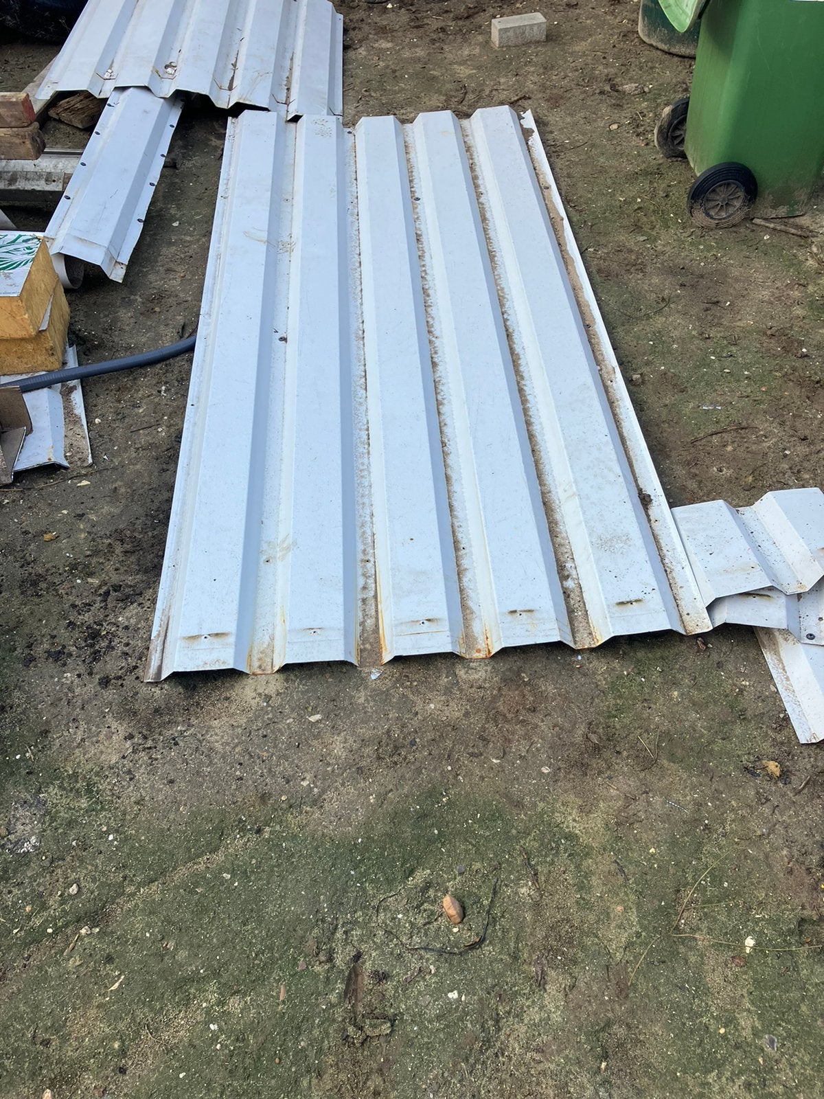Damwand platen 2m 37 lang 3x, Ophalen, Zo goed als nieuw