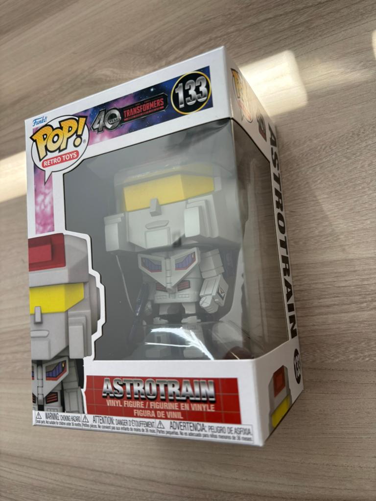 Astrotrain #133 Funko Pop! Retro Toys: 40 Years Transformers, Funko Europe, Ophalen of Verzenden, Zo goed als nieuw, 4th floor, 1 Queen Caroline St, London W6 9YN, Verenigd Koninkrijk