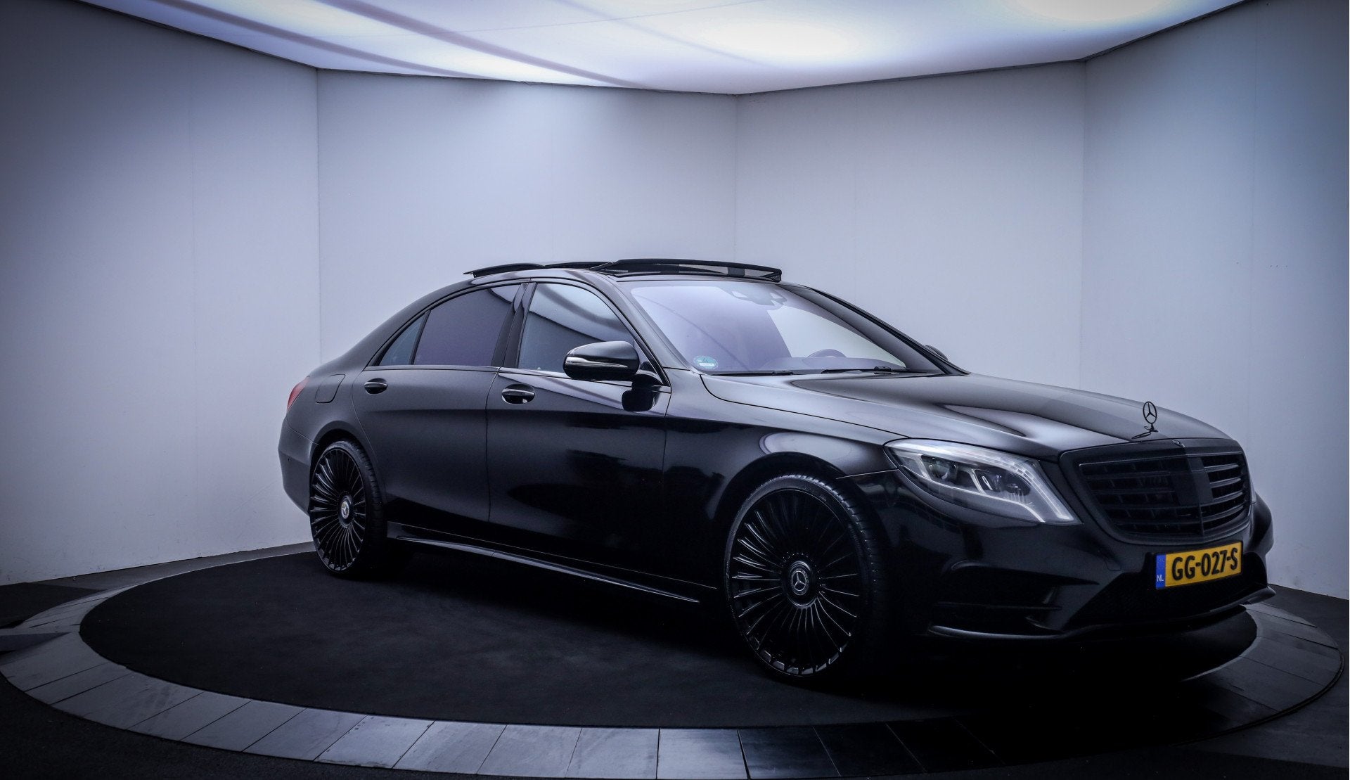 Mercedes-Benz S-Klasse 500 4Matic Lang Prestige Plus PANO |, Gebruikt, Zwart, Vierwielaandrijving, Sedan