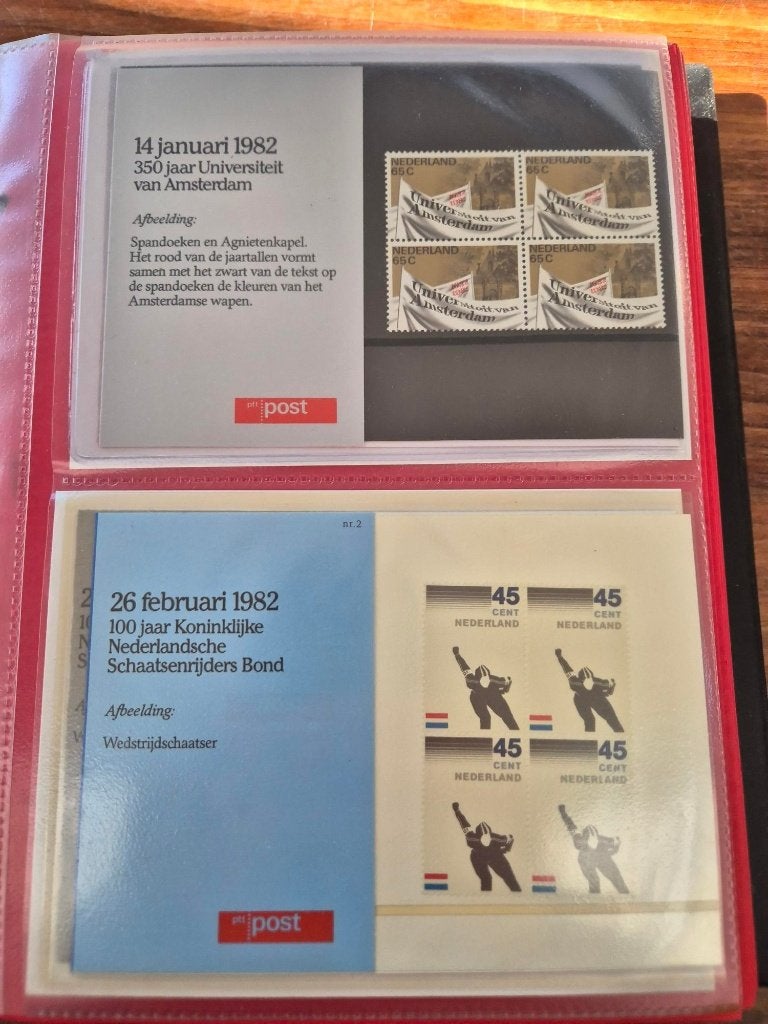PTT Postzegelmapjes vanaf nr. 1 t/m 159, Ophalen of Verzenden, Na 1940, Postfris