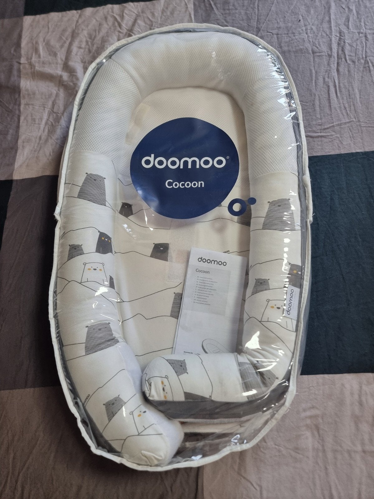 doomoo baby cocoon met hoofdkussen, Kinderen en Baby's, Ophalen, Zo goed als nieuw, Overige typen