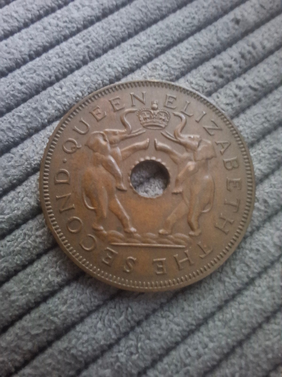 1957 Rhodesië en Nyasaland Penny Munt, Ophalen of Verzenden