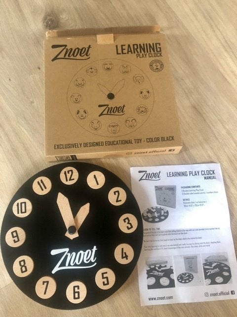Znoet - educatieve speelklok, Ophalen of Verzenden, Nieuw, Ontdekken