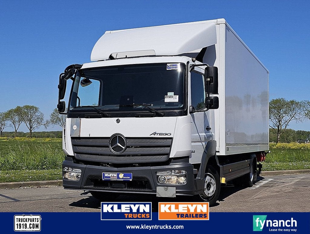 MERCEDES-BENZ ATEGO 818 airco lift 3 seats, Auto's, Automaat, Euro 6, Wit, Mercedes-Benz