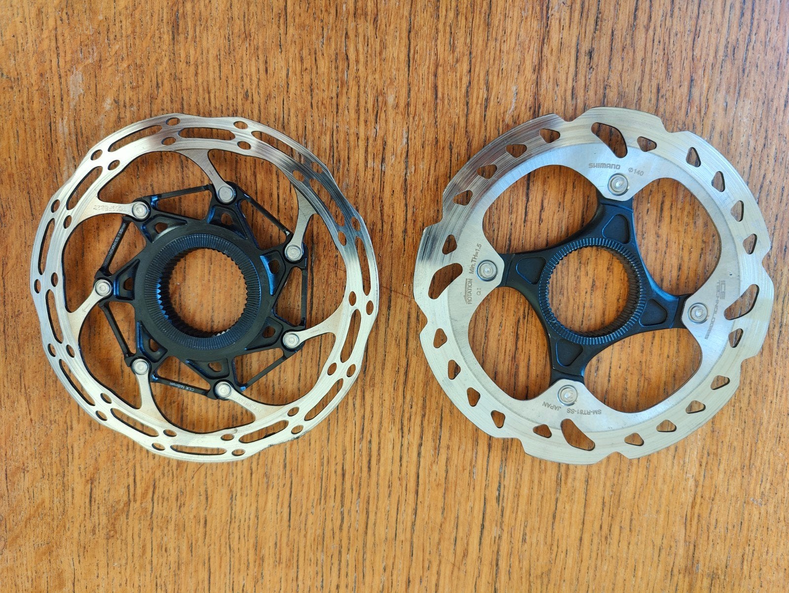 Shimano remschijven 140mm, Remmen, Staal, Gravelbike, Ophalen of Verzenden