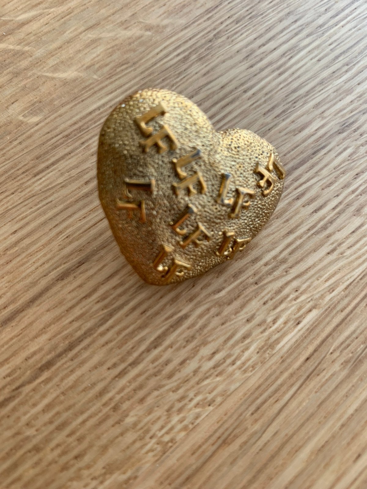 Vintage Broche Hart, Verzenden, Zo goed als nieuw, Zilver, Overige materialen