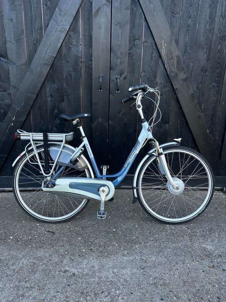 Gazelle Inergy elektrische damesfiets, 49cm, 350wh accu, Ophalen, 47 tot 50 cm, Versnellingen, Zo goed als nieuw