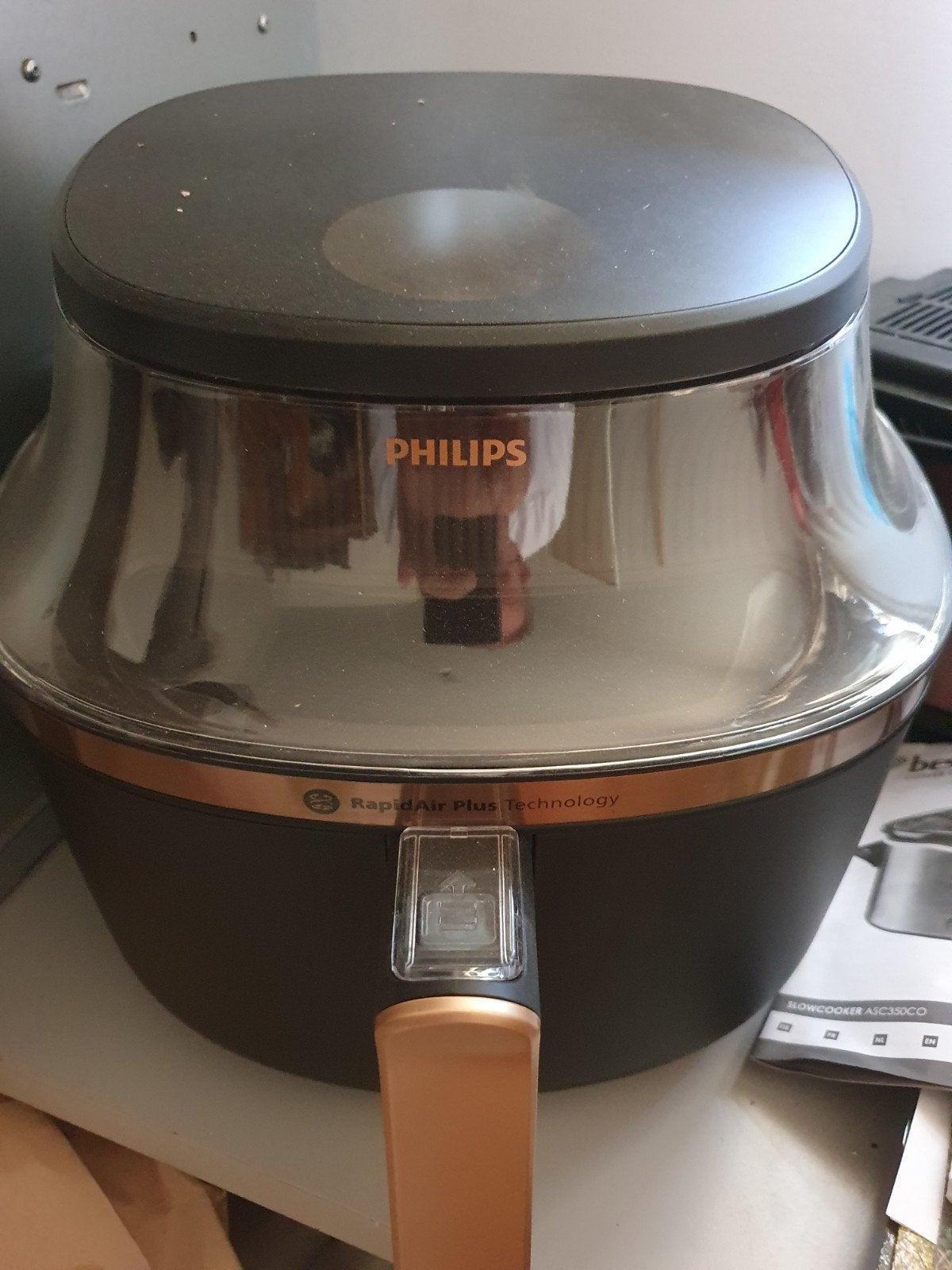 Philips Airfryer XXL Rapid Air Plus Technology, Ophalen, Nieuw, Airfryer XXL, 1500 gram of meer