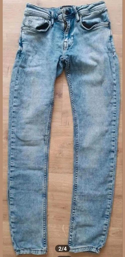 Refill jeans 29-32 jongen heren Leroy skinny fit, Ophalen of Verzenden, Zo goed als nieuw, Blauw, W32 (confectie 46) of kleiner
