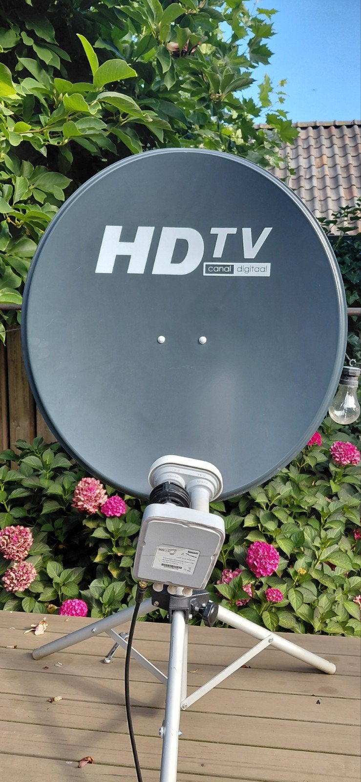 Complete schotel ontvanger set inclusief TV, 50 Hz, HD Ready (720p), 40 tot 60 cm, Ophalen