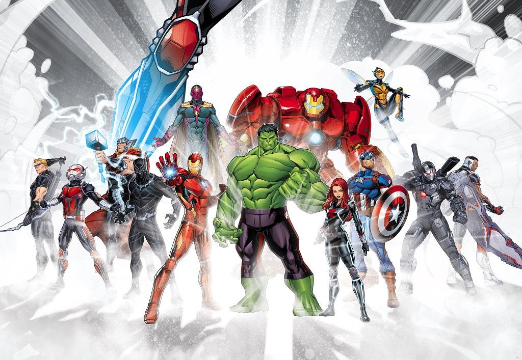 Marvel Avengers behang Avengers Unite * Muurdeco4kids, Verzenden, Nieuw