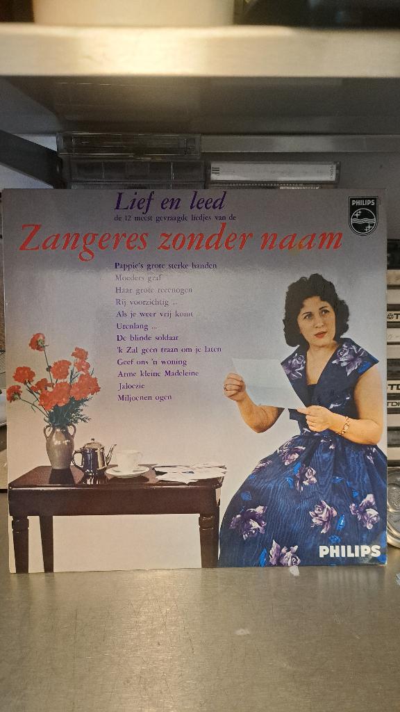 De Zangeres Zonder Naam-Lief + Leed (Z267-57), Ophalen of Verzenden, Zo goed als nieuw, Overige formaten, Levenslied of Smartlap