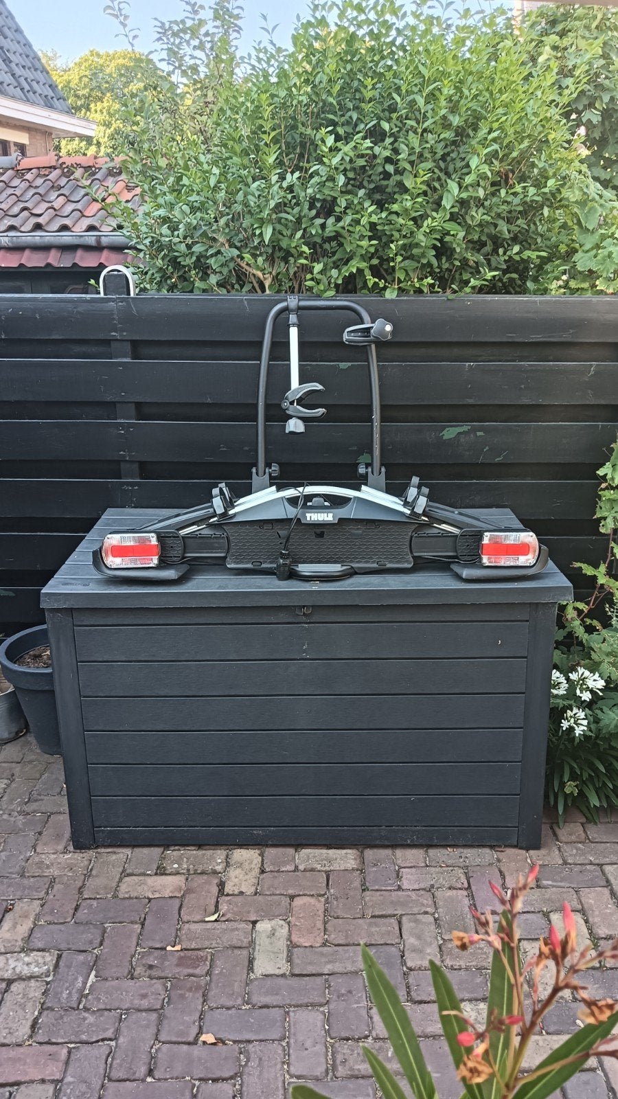 fietsdrager Thule Velocompact VC925, Auto diversen, Fietsendragers, Ophalen, Elektrische fiets, Zo goed als nieuw, 2 fietsen
