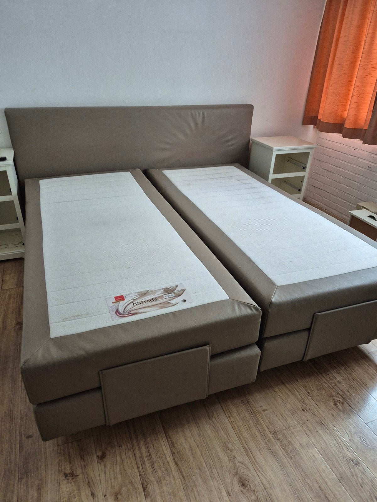 Boxspring bed, Ophalen, Gebruikt, Tweepersoons