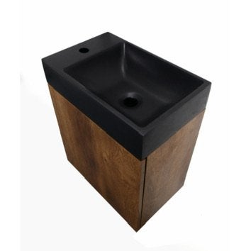 Allibert Fonteinmeubel Javapack 40 cm Walnut, Huis en Inrichting, Badkamer | Badkamermeubels, Ophalen, Minder dan 50 cm, Nieuw