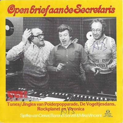 SJEF van OEKEL, BAREND SERVET & MIKE VINCENT 1980 UNIEK O303, Cd's en Dvd's, Ophalen of Verzenden, Gebruikt, 7 inch, Pop