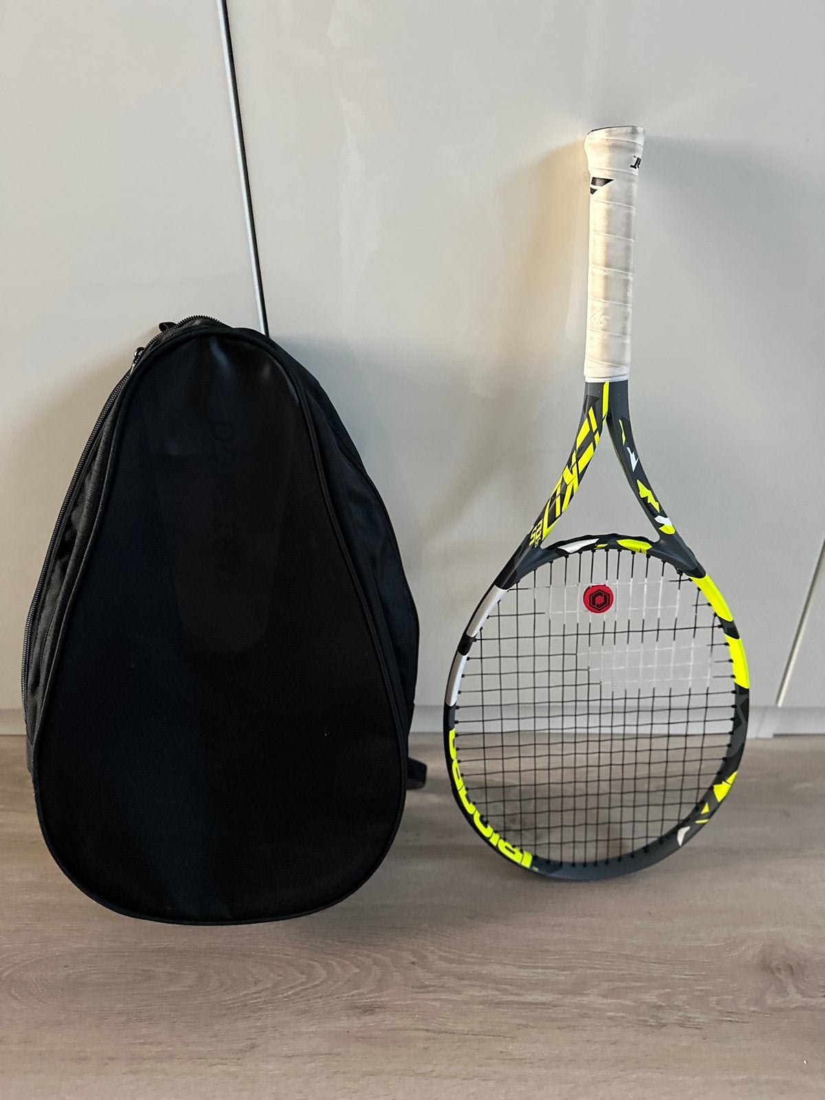 Babolat tennisracket 63 cm met tas, prima staat, Ophalen of Verzenden, Zo goed als nieuw, Racket, Babolat