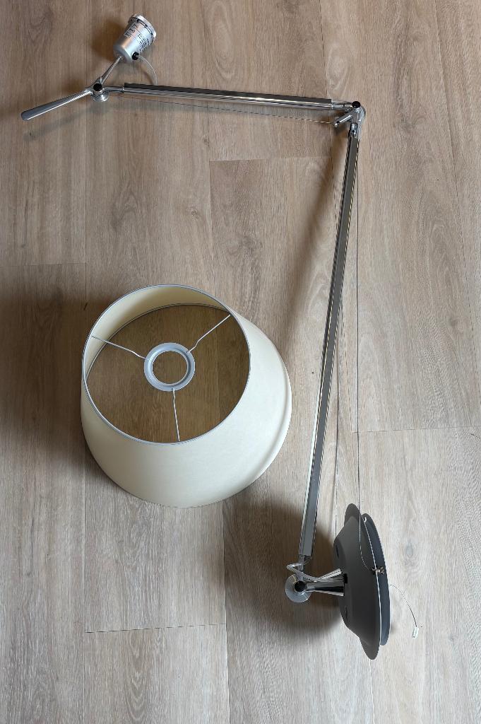 Artemide Tolomeo Sospensione Decentrata, Ophalen, Zo goed als nieuw, Stof, 75 cm of meer