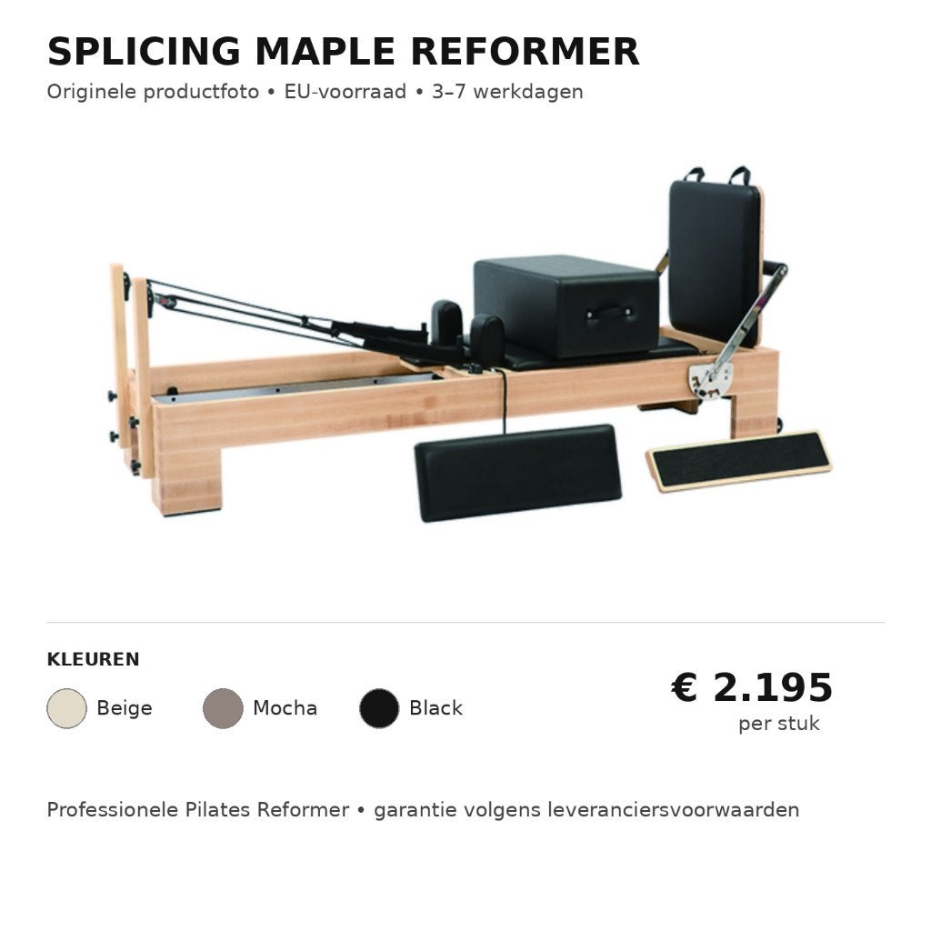 Pilates reformers NIEUW!, Verzenden, Nieuw, Overig