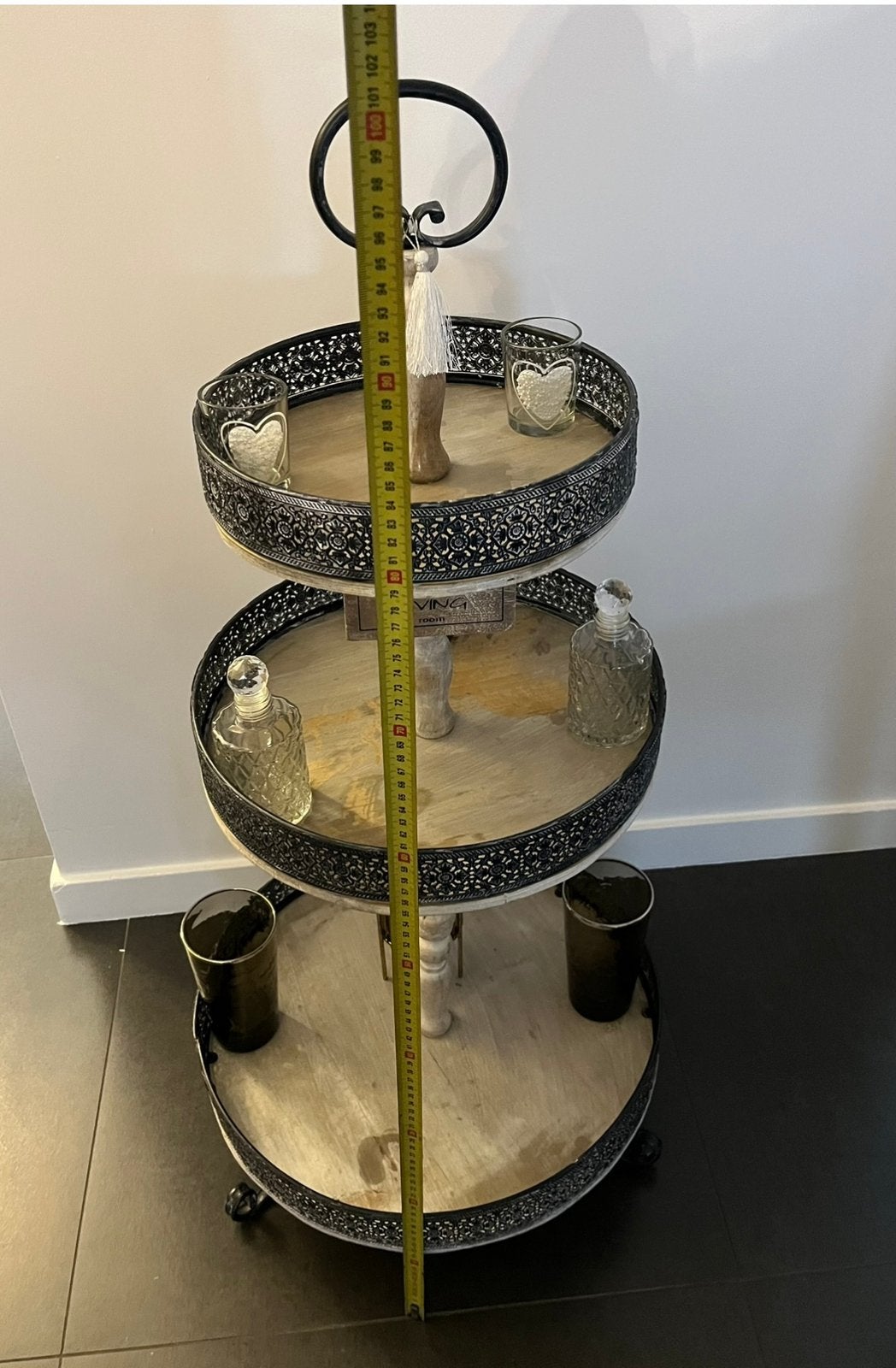 Etagere, Huis en Inrichting, Woonaccessoires | Etagères, Ophalen, Zo goed als nieuw