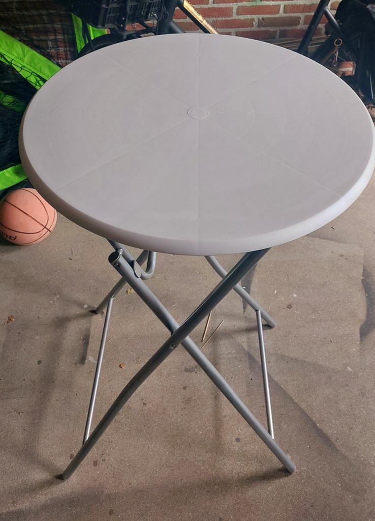 Statafel te huur- Ideaal voor feesten en evenementen 3 stuks, Ophalen, Gebruikt