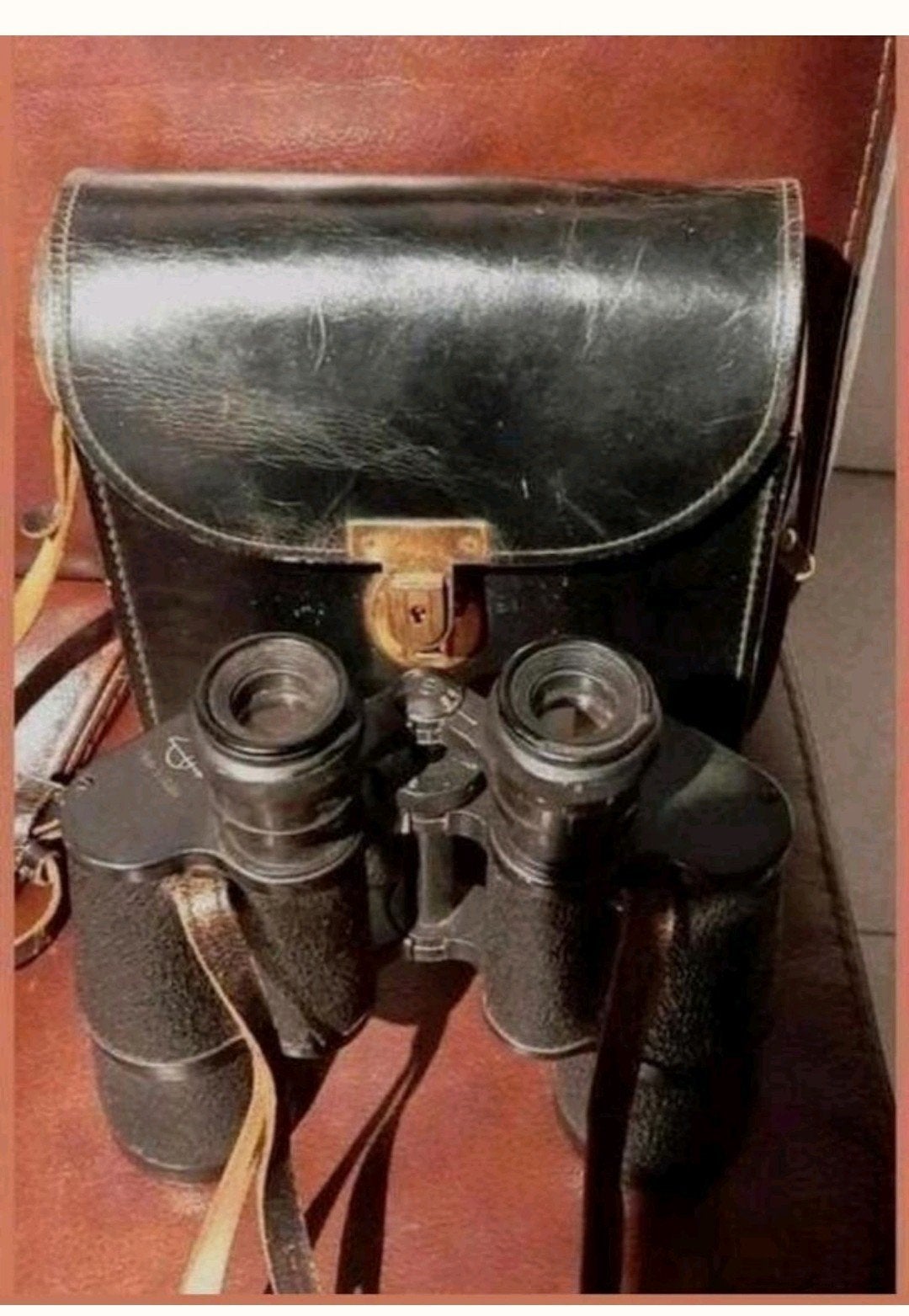 Vintage Verrekijker met Tas - 7x50 USSR, Ophalen of Verzenden, Gebruikt, 8 tot 12x, Porro (met knik)