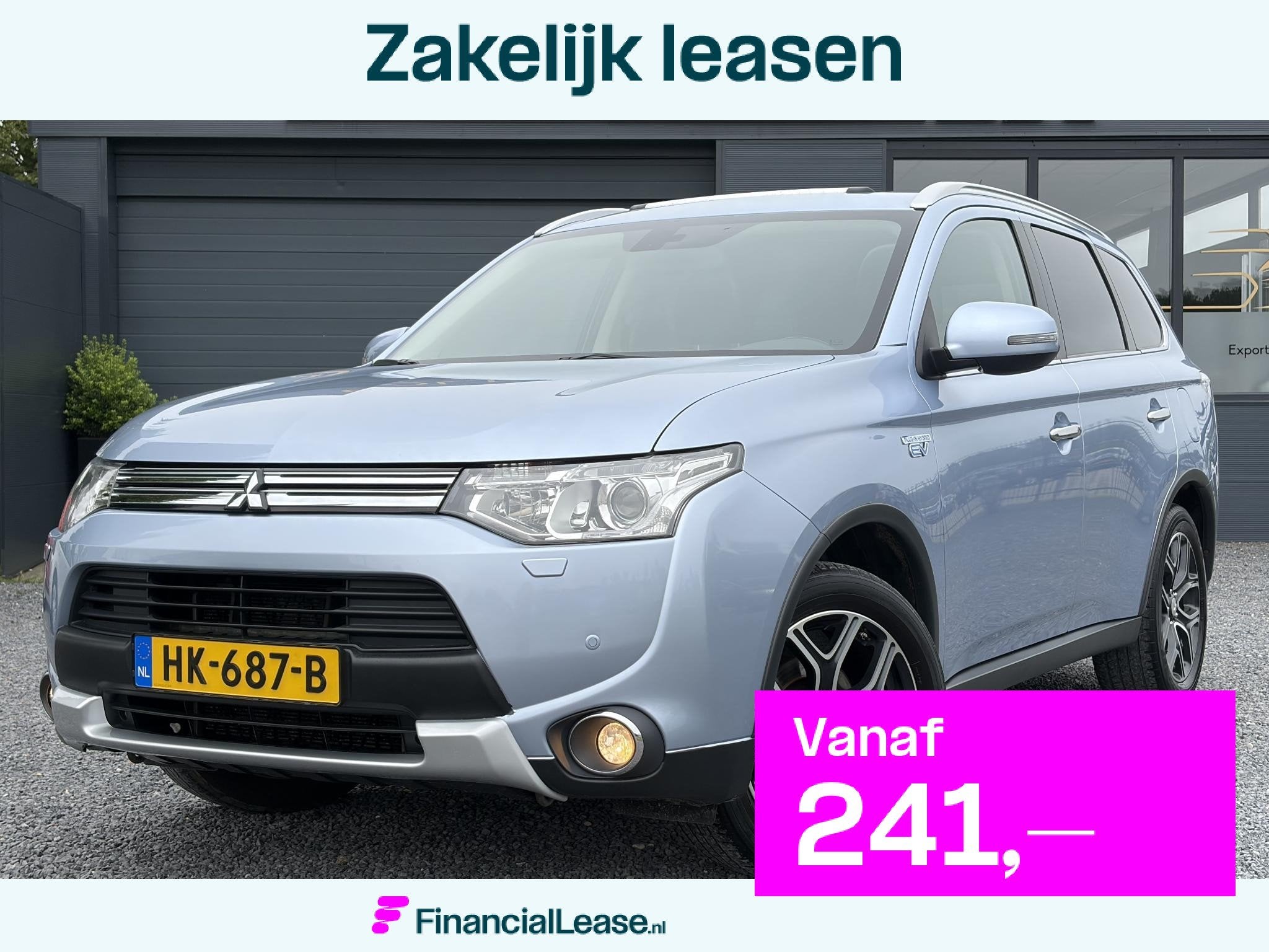 Mitsubishi Outlander 2.0 PHEV Executive Edition Trekhaak,Sch, 1998 cc, Euro 6, 4 cilinders, Blauw