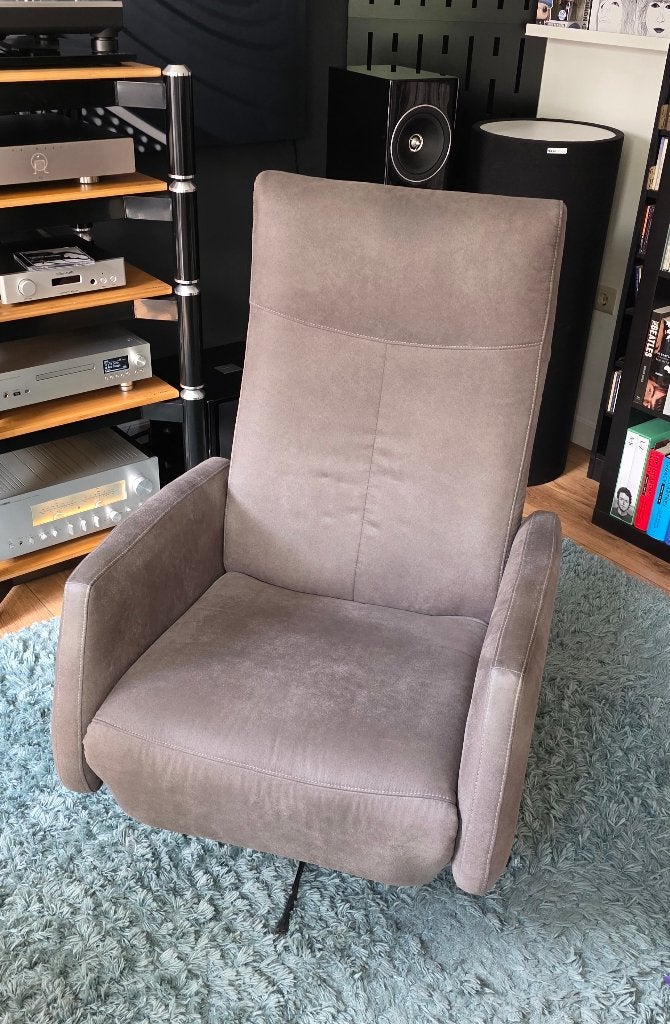 Pronto Relaxfauteuil, Huis en Inrichting, Fauteuils, Ophalen, Minder dan 75 cm, Zo goed als nieuw, Leer