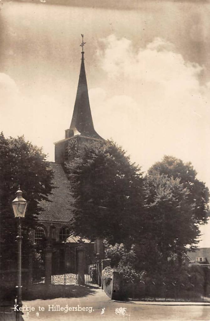 Rotterdam Kerkje te Hillegersberg, Ophalen of Verzenden, 1940 tot 1960, Ongelopen, Zuid-Holland