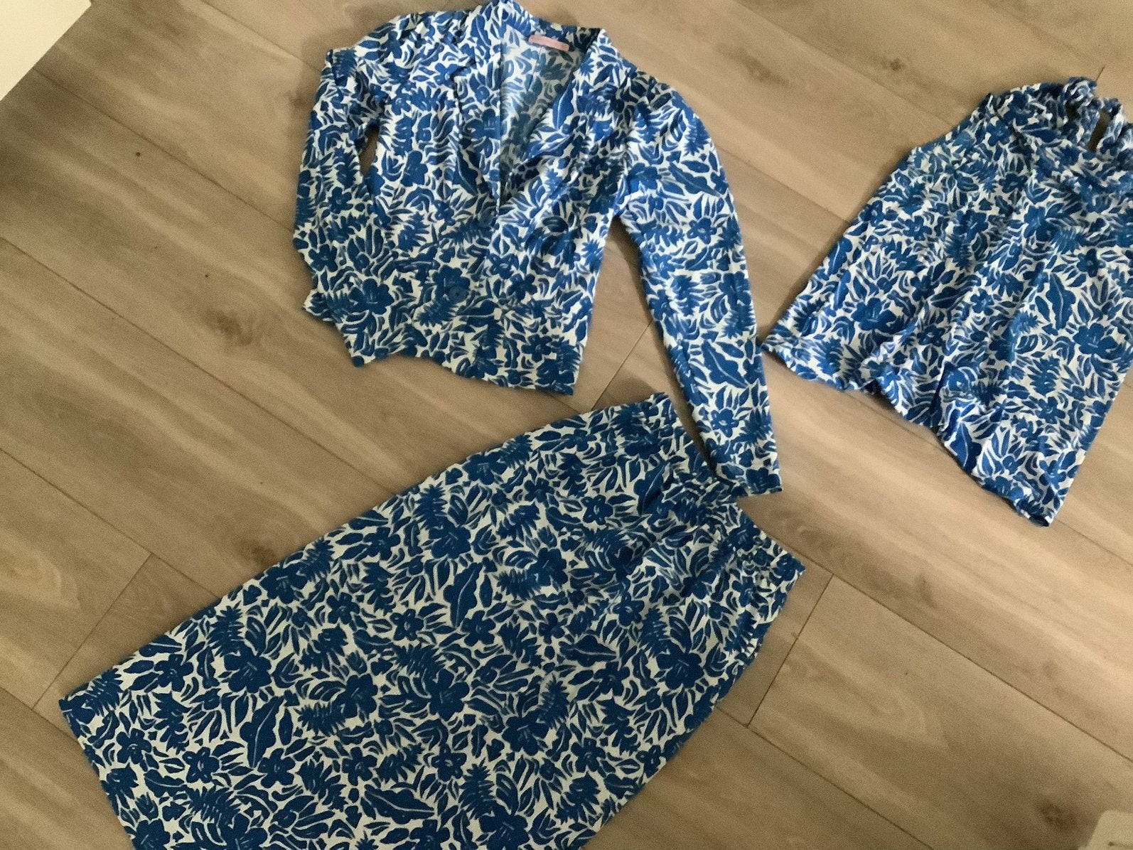 3 delig Studio Anneloes travelstof rok top en jasje S, Zo goed als nieuw, Jasje, Maat 36 (S), Verzenden
