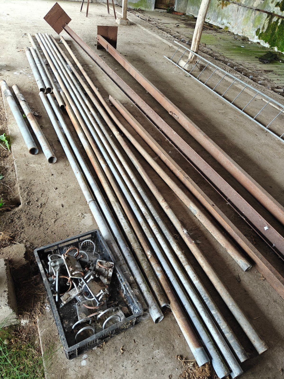 buizen en u balken, Doe-het-zelf en Verbouw, Metalen, Ophalen