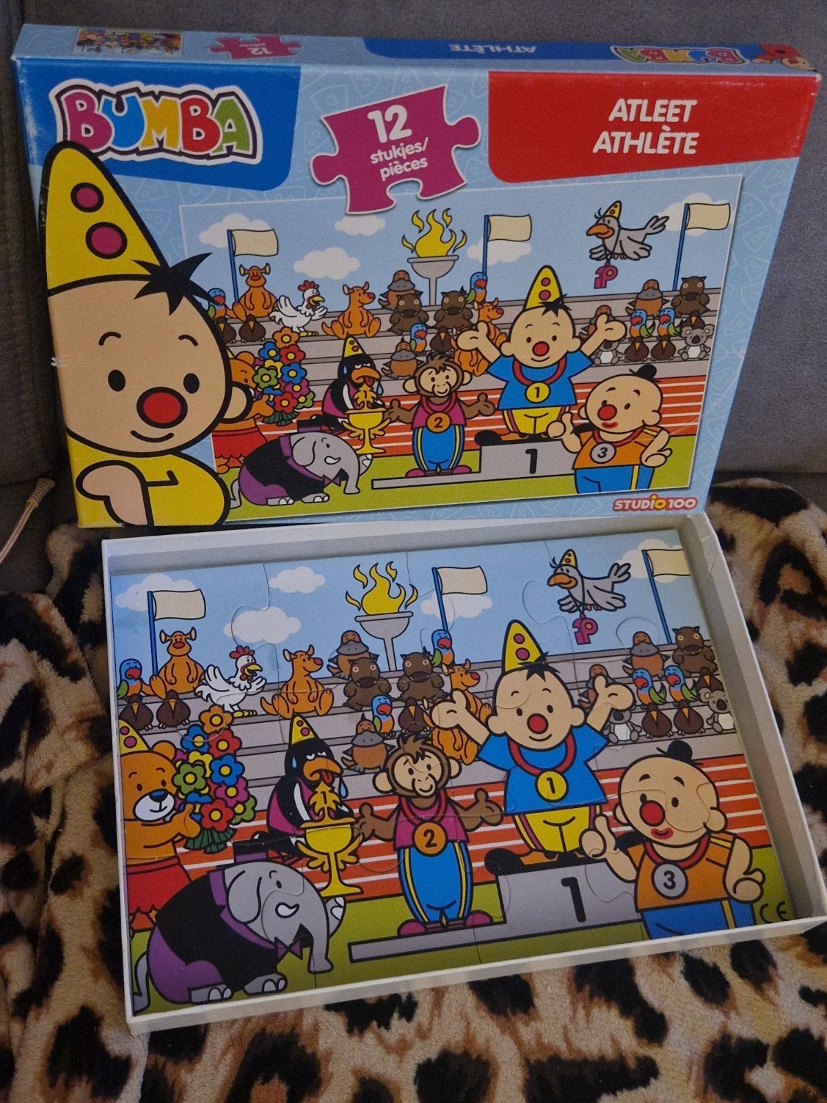 bumba puzzel, Kinderen en Baby's, Speelgoed | Kinderpuzzels, Ophalen of Verzenden, 10 tot 50 stukjes, Zo goed als nieuw, 6 maanden tot 2 jaar