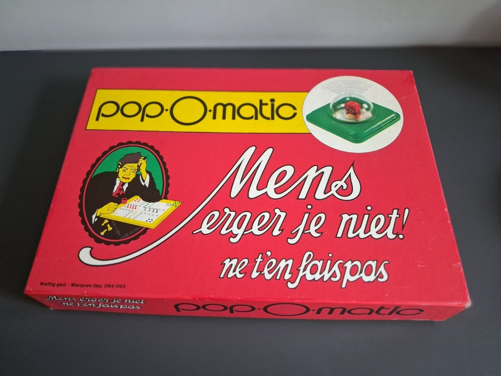 Mens erger je niet! Pop-O-Matic bordspel vintage, Hobby en Vrije tijd, Gezelschapsspellen | Bordspellen, Drie of vier spelers
