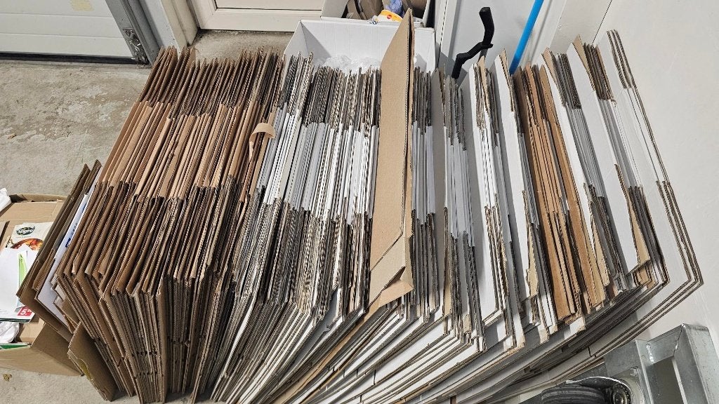 Verhuisdozen, Doe-het-zelf en Verbouw, Kratten en Dozen, Gebruikt, Doos, 50 tot 75 cm, Minder dan 35 cm, 40 tot 60 cm, Ophalen