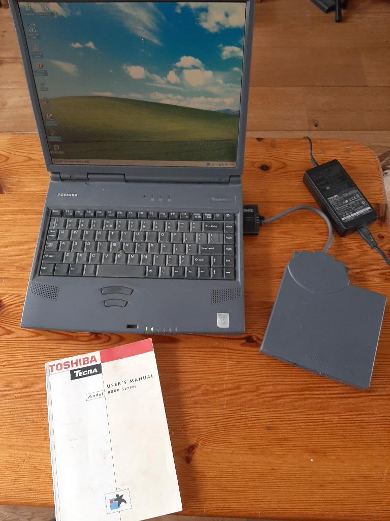 Vintage Toshiba Tecra 8000 laptop, Ophalen, Toshiba