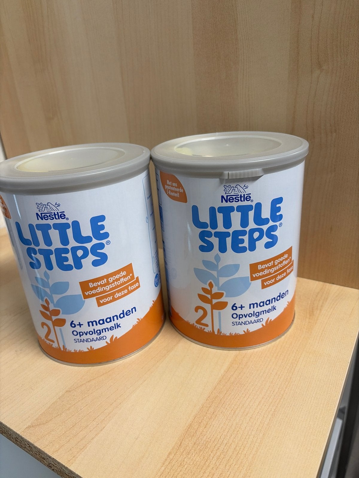 Nestlé Little Steps Opvolgmelk 6+ maanden (2 blikken), Ophalen, Nieuw, Babyvoedingmaker, Overige merken