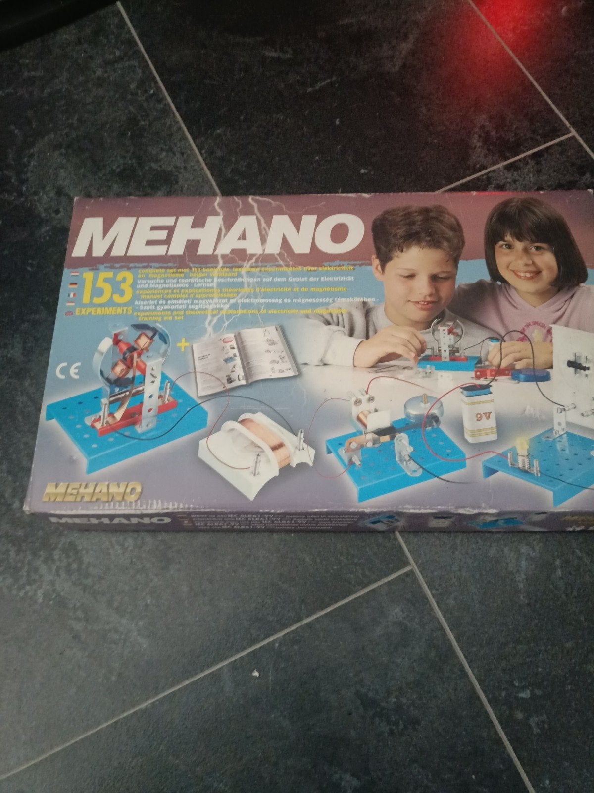 Meccano Elektro Experimenteerdoos - 153 Experimenten, Verzenden, Gebruikt, Knutselen