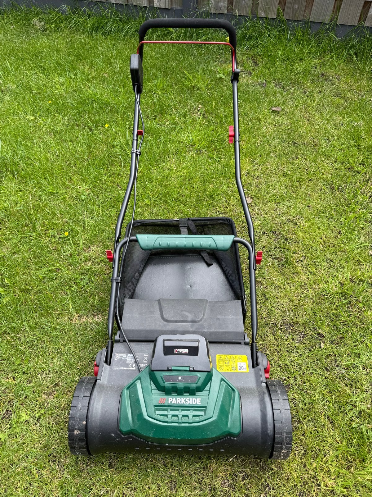 Parkside PSMA 20-Li A1 Accu Kooimesmaaier, Ophalen, Minder dan 30 cm, Accu-grasmaaier, Zo goed als nieuw