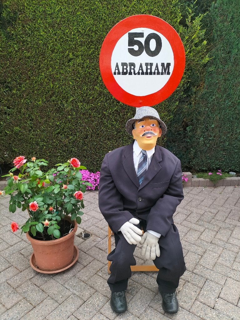Verjaardag! 50 Abraham pop levensgroot compleet gekleed., Ophalen, Nieuw, Abraham of Sarah