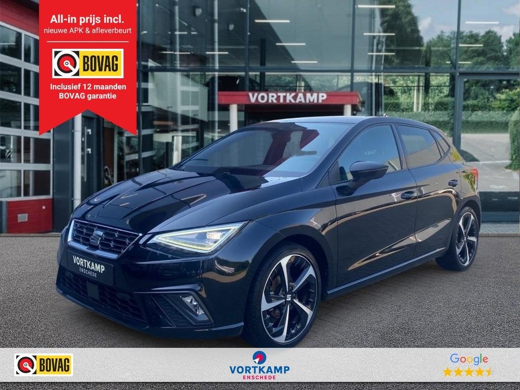 Seat IBIZA 1.0 TSI FR TREKHAAK/ALCAN-LEDER/CAMERA/ACC/CLIMA/, Auto's, Seat, Met garantie (alle), Origineel Nederlands, Bedrijf