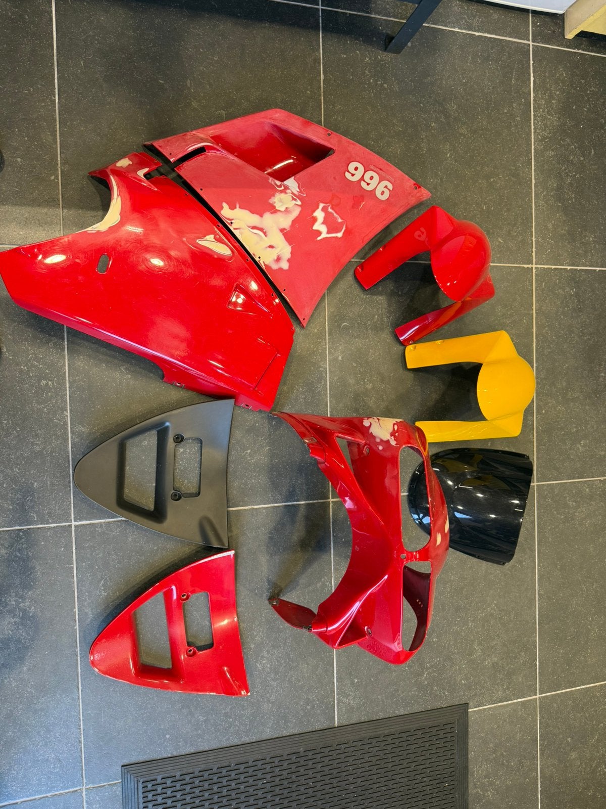 Diverse kuipdelen Ducati 748/916/996/998., Ophalen of Verzenden, Gebruikt